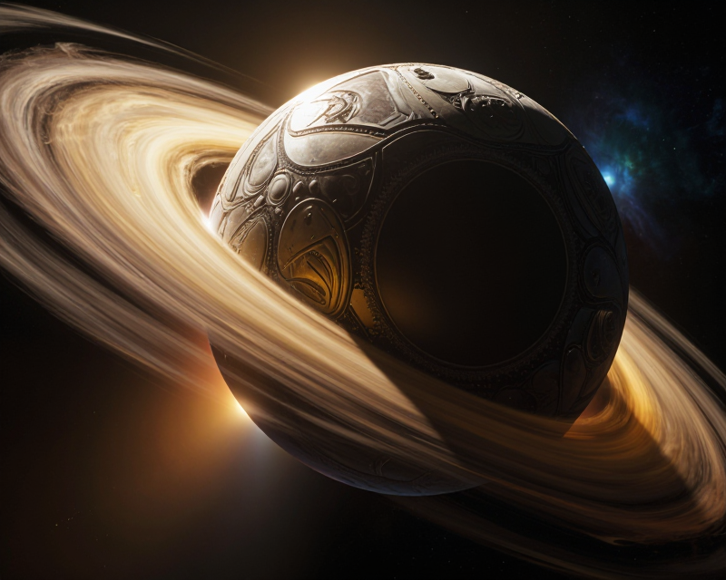 Dyson Sphere around Black Hole