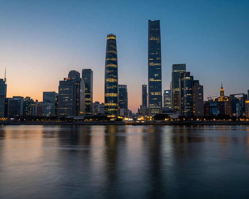 Financial District Twilight