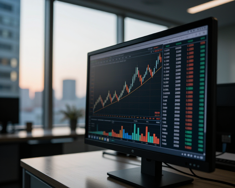 Stock Market Decline Concept