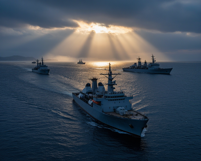Cinematic Strait of Hormuz