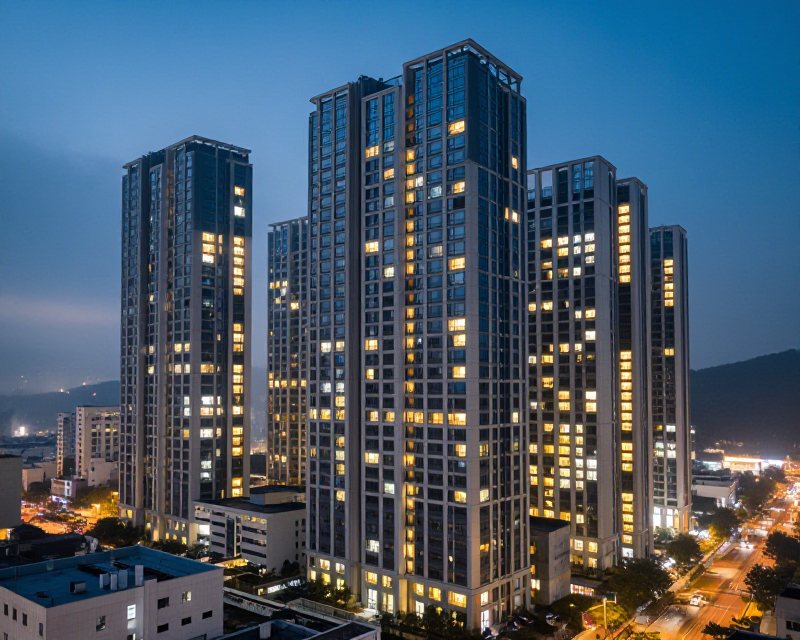 Reflective Urban Landscape