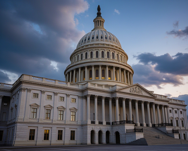 US Capitol at Twilight