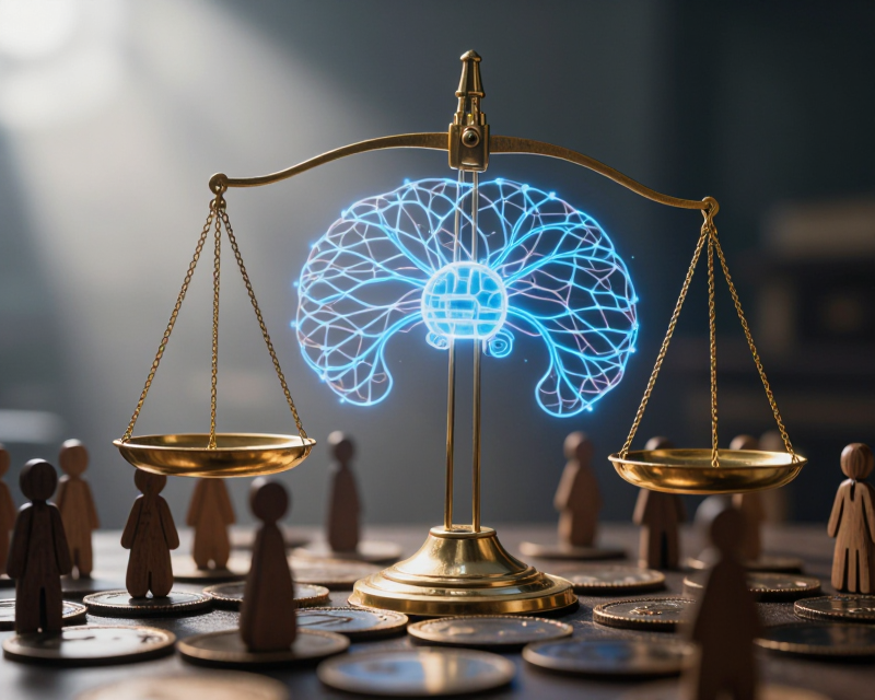 Symbolic Balance of Wealth and Technology