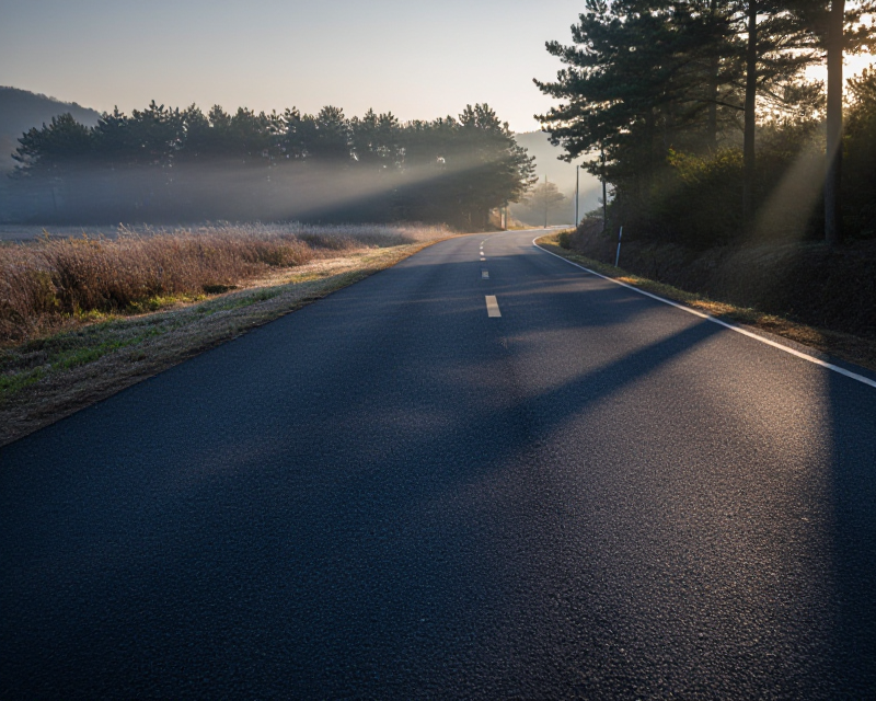 Reflective Path at Dawn