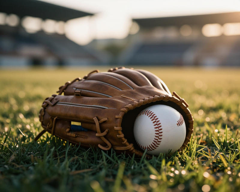 Symbolic Baseball Scene
