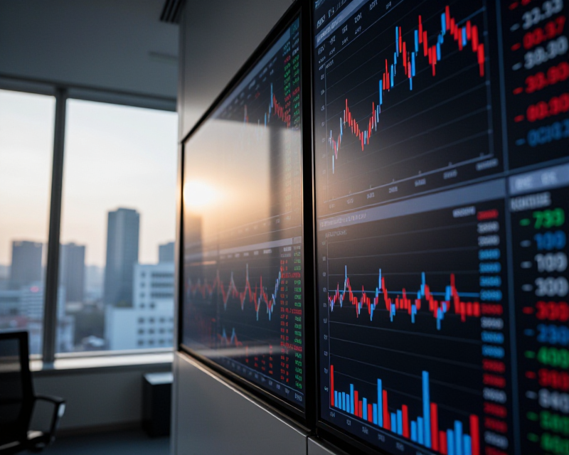 Market Volatility Symbolism
