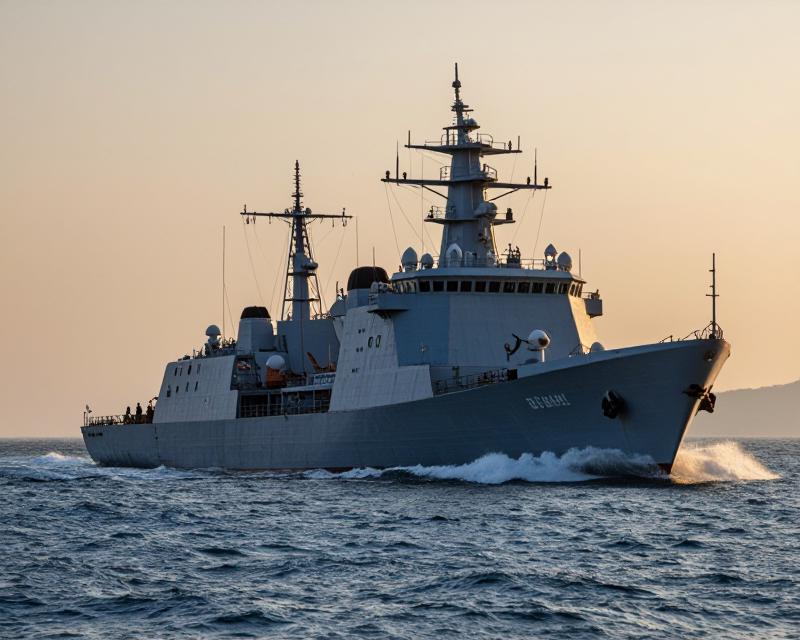 Cinematic Korean Naval Vessel