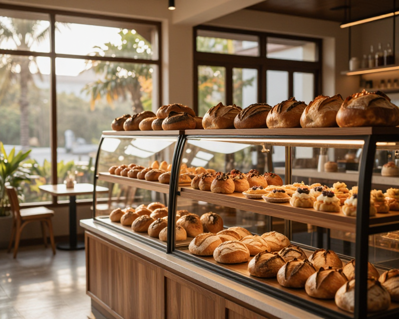 Modern Bakery in Laos