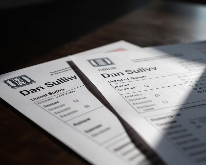 Two Identical Ballot Papers
