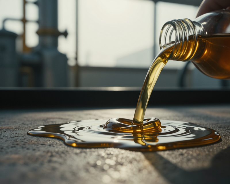 Golden Industrial Fluid