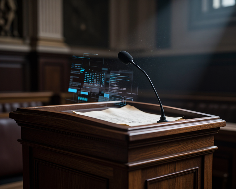 AI and Politics Glitch